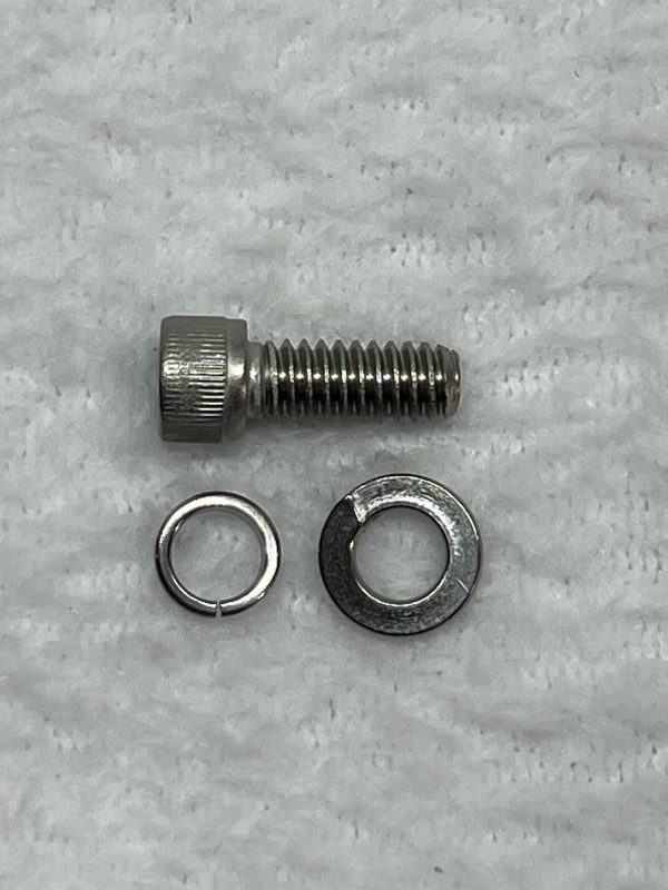 5/8" Pachmayr Contender grip bolt / washers in stainless steel