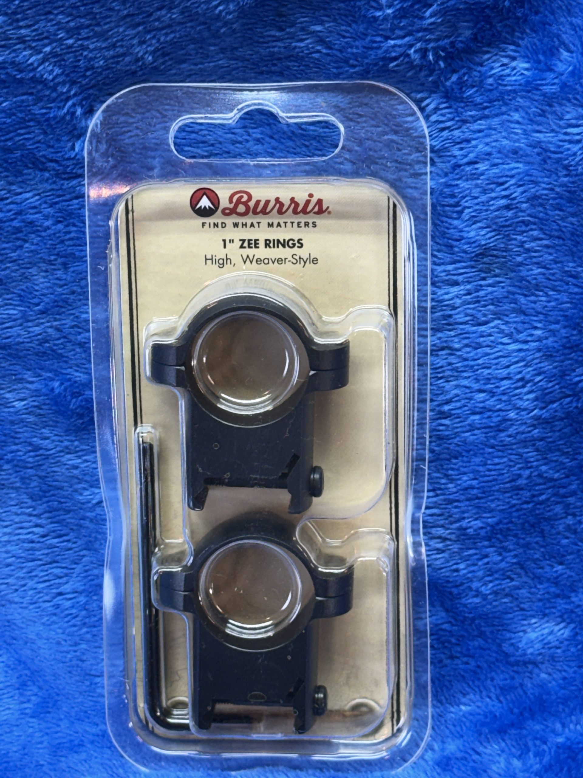 Burris 1" zee rings