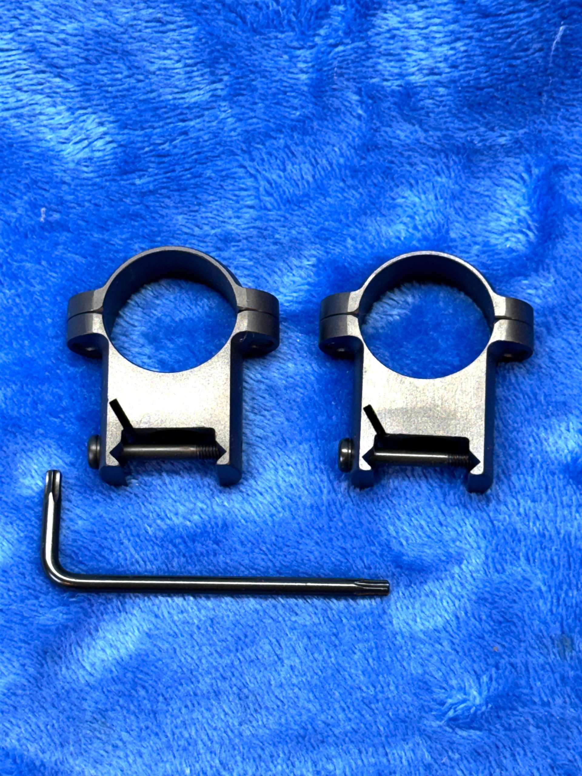 1" Zee rings High Matte finish