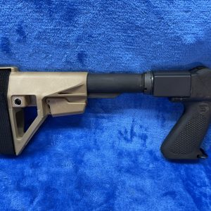 Adjustable Pistol Brace TC Contender / SSK50 Pistol – FDE / Black