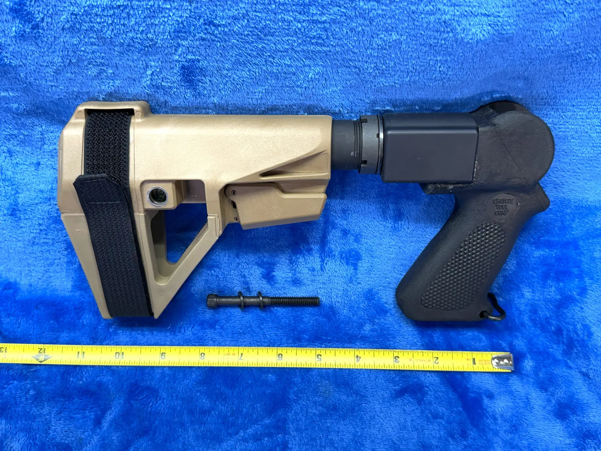 Retracted M4 stock for TC Contender