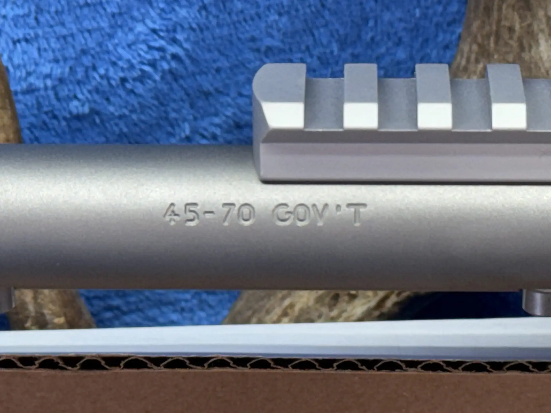 45-70 Gov SSK-50 / Contender 14 inch Barrel with TSOB Scope Base and Thread Protector